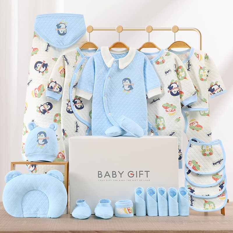Baby Pure Cotton Outfit Gift Set for Newborns, First Month Gift, Premium Baby Essentials