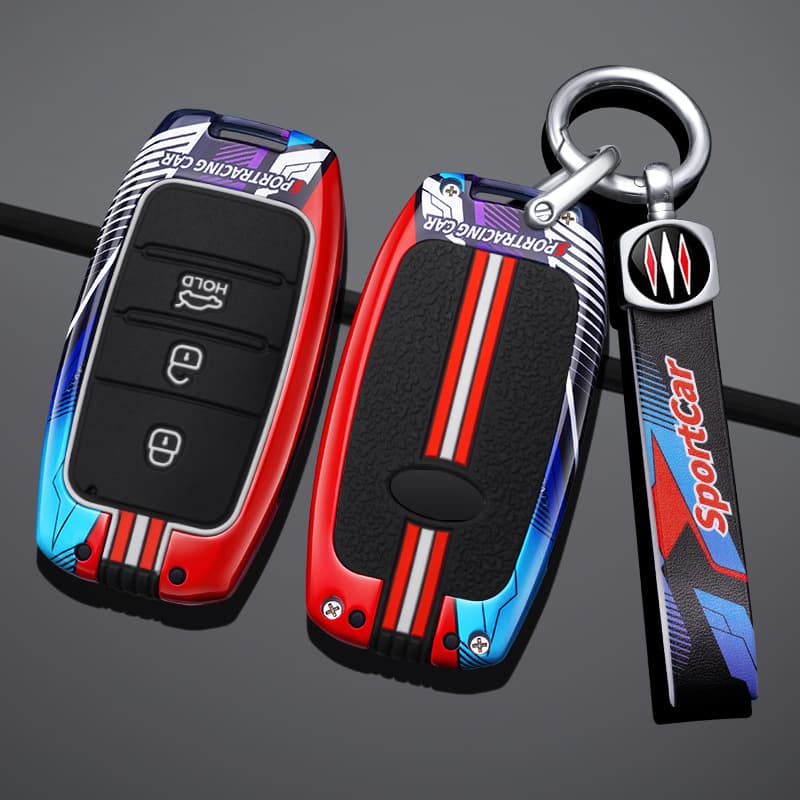 Cross-border compatible Kia key fob case for K5, Borrego, K9, Stinger, EV6, Sportage, KX5, E-Rio, K3, Carnival, K4 shell