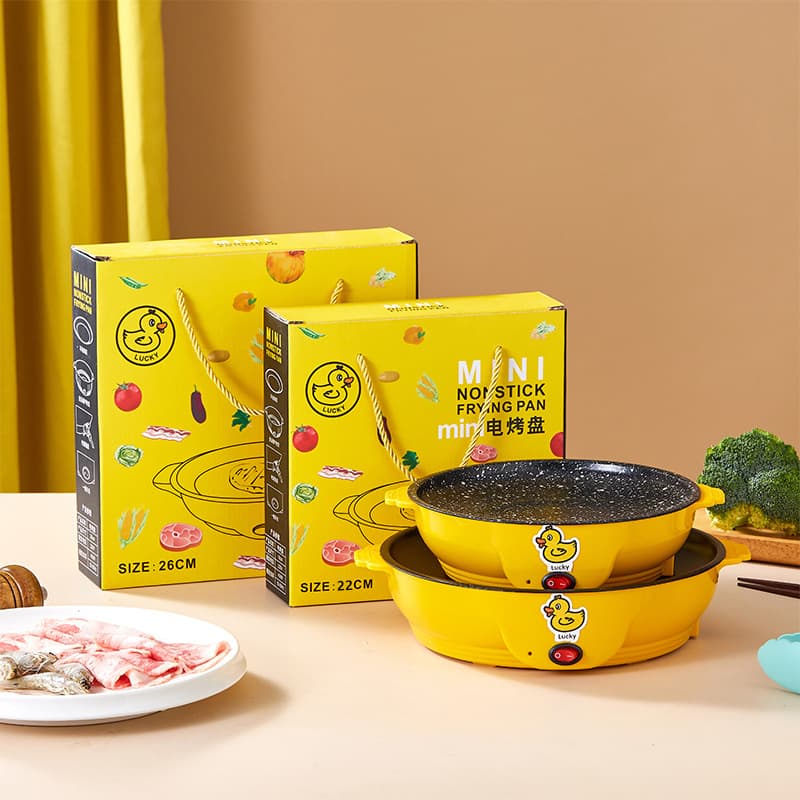 Barbecue grill all-in-one non-stick pan multi-functional convenient electric grill for home use, electric baking pan, special gift.