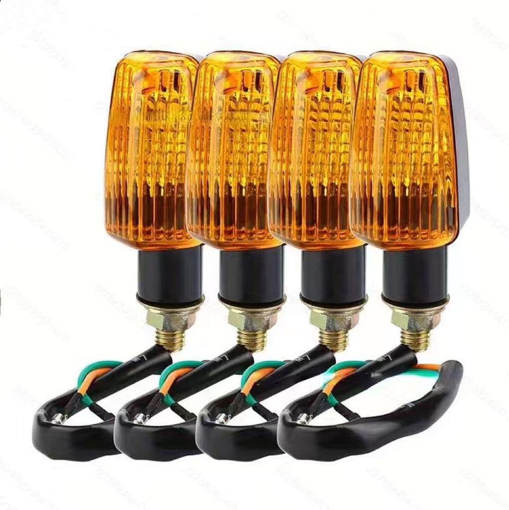 Popular motorcycle turn signal CG125 GN125 diamond leopard turn signal ATV off-road vehicle halogen turn signal