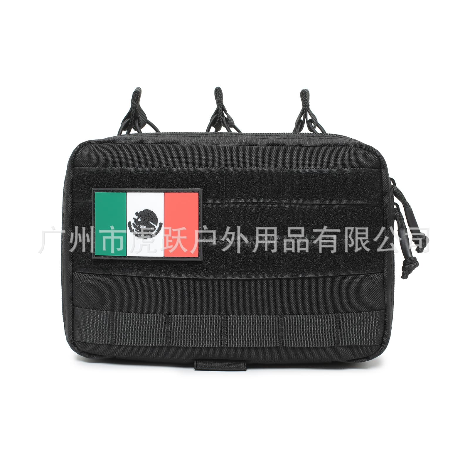 Tactical Emergency Bag Storage Pouch Large Capacity Double Layer Utility Pouch with Map Pocket Medical Pouch Magazine Pouch 2-in-1