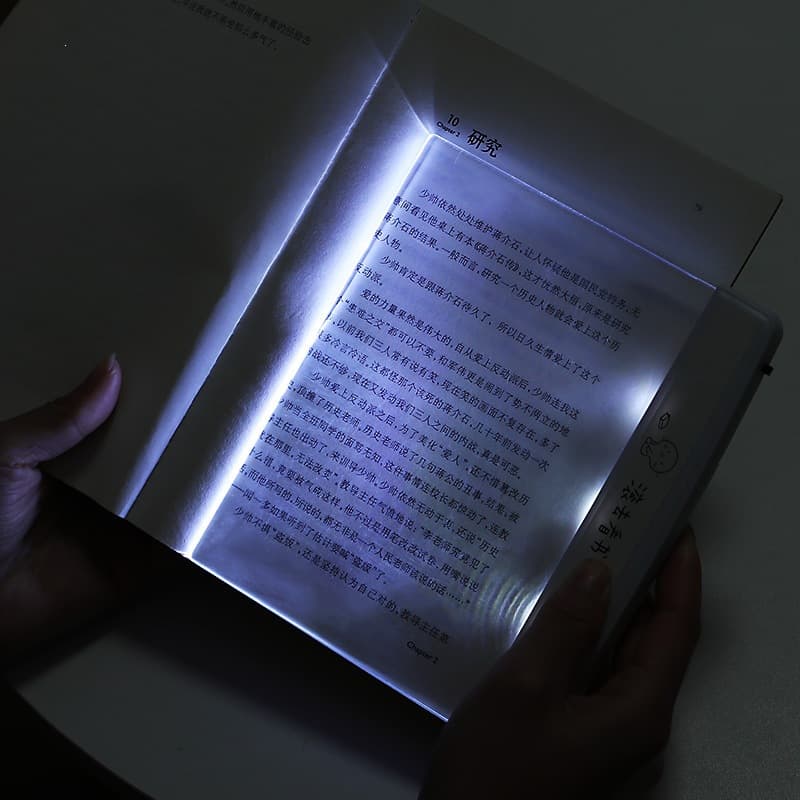 Cross-border Flat Night Vision Reading Light, Anti-blue Light Eye-care Study Lamp, Student Dormitory Desk Lamp for Reading Books