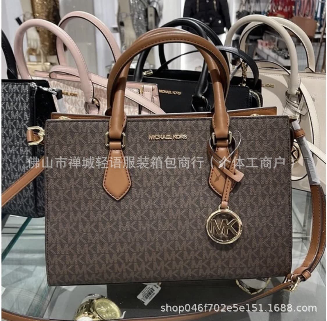Handbag Women's Handbag Premium Korean Style Vintage Versatile Shoulder Large Capacity MK Women's Bag in stock