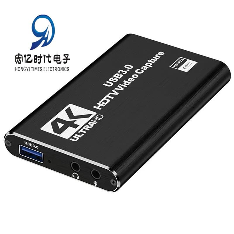 MS2131 Chip USB 3.0 Video Capture Card 4K Capture Card for Game Streaming with Loop Out HDTV HD Capture