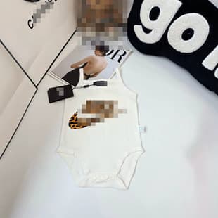 Summer Strap Bodysuit, Baby Boy/Girl Romper, Ice Cotton, Triangle Diaper Shirt, Romper, Fashionable