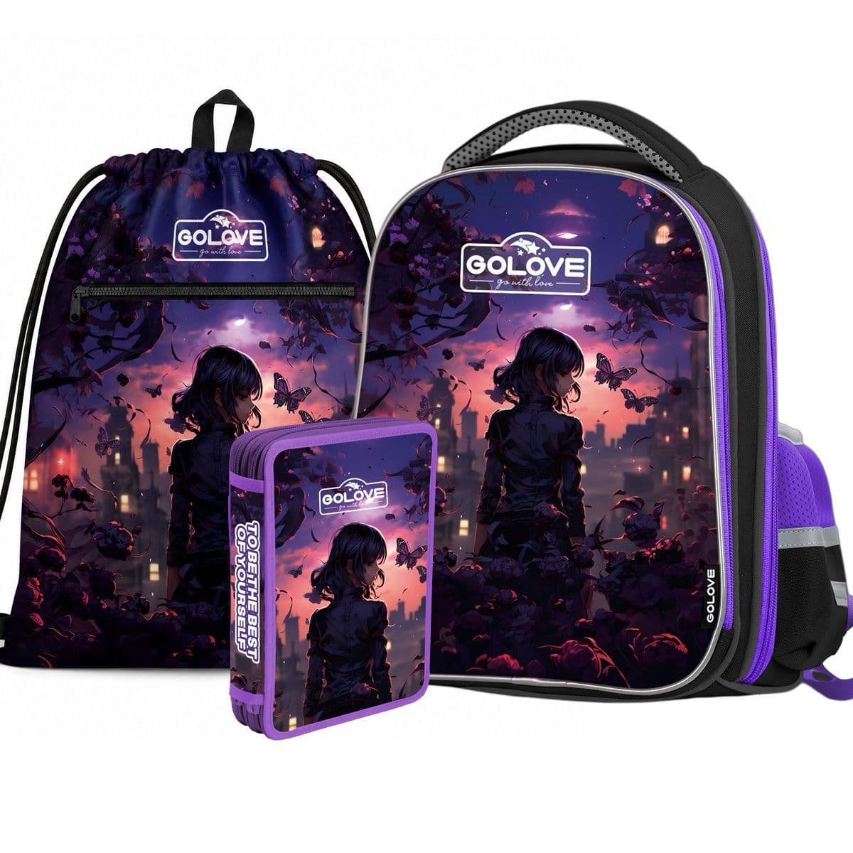 Cross-border new GOLOVE foreign trade version primary school bag 2026 new waterproof backpack for children in grades 1-3