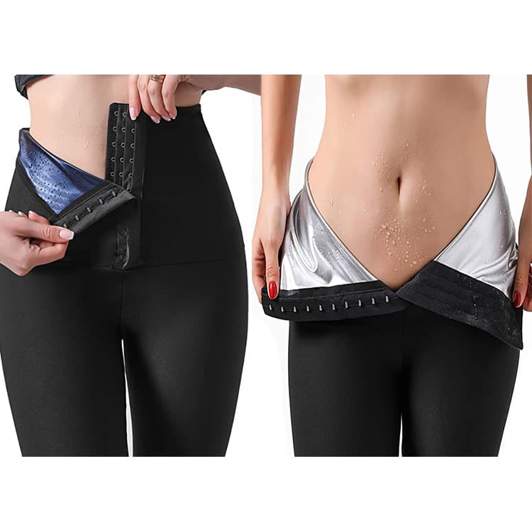 Sweat Sauna Shorts High Waist Body Shaping Tight Workout Shorts