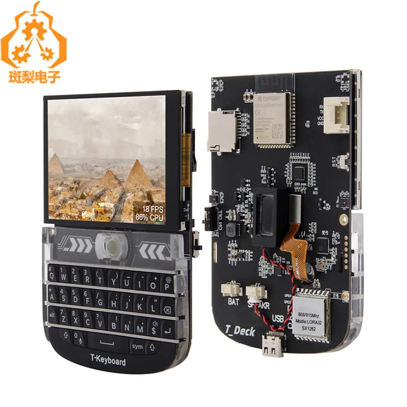 T-Deck ESP32-S3 Development Board SX1262 LoRa 2.8-inch LCD Blackberry Keyboard Compatible with LILYGO