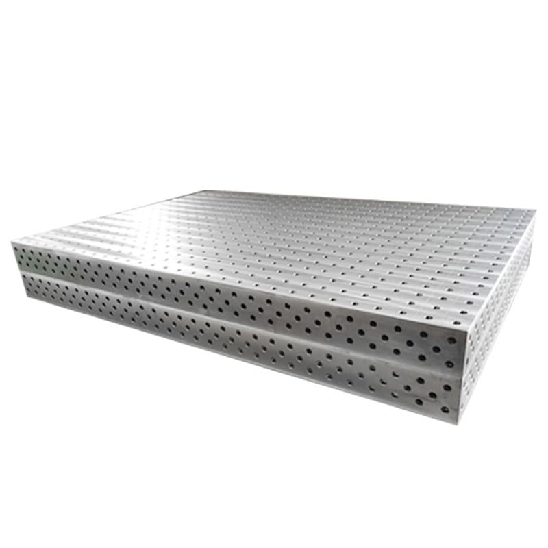 Cast iron milling machine T-slot assembly pad box heightened CNC auxiliary machine tool welding worktable inspection and measurement plate