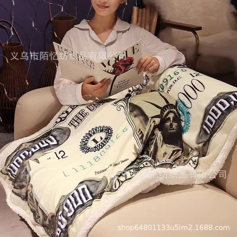 Cross-border, quirky monk's robe, nap blanket, air-conditioning blanket, student shawl, lazy blanket, one dollar, one million US dollars