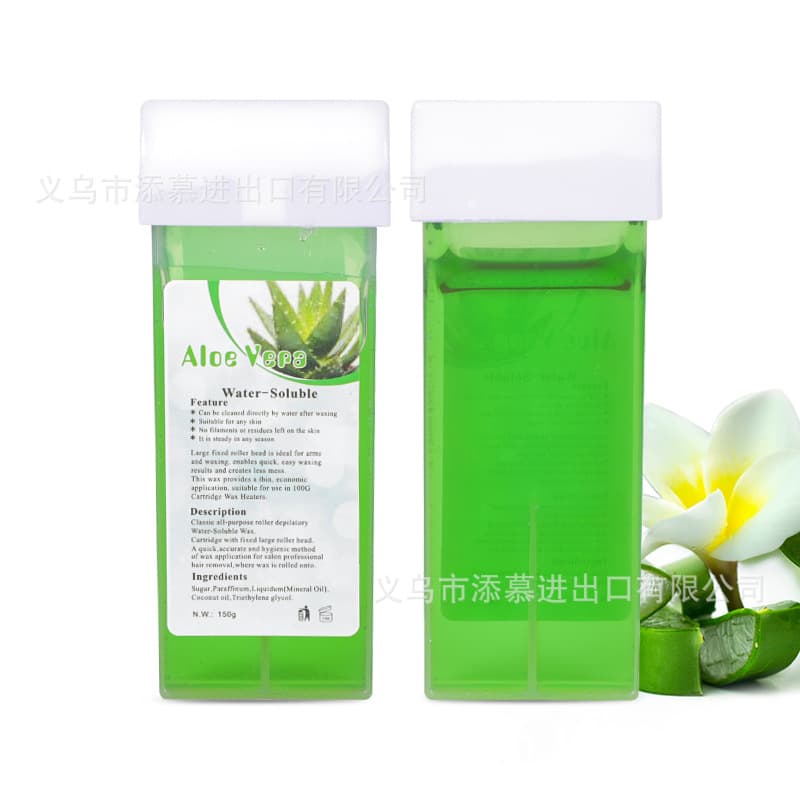 Hair removal wax cartridge wax warm wax water-soluble beeswax handheld wax roller ball wax body cleaning 150g sugar wax