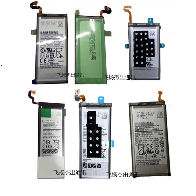 For Samsung S10+ Original Battery S10 S21 S9 S20U Note9/8 S22 10+ Pulled Battery Board