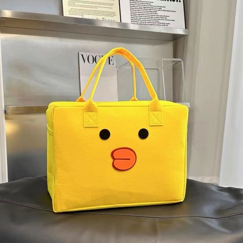 Travel Luggage Organizer Bag Minimalist Versatile Handbag Plush Handbag Portable Lightweight Large Capacity Travel Bag