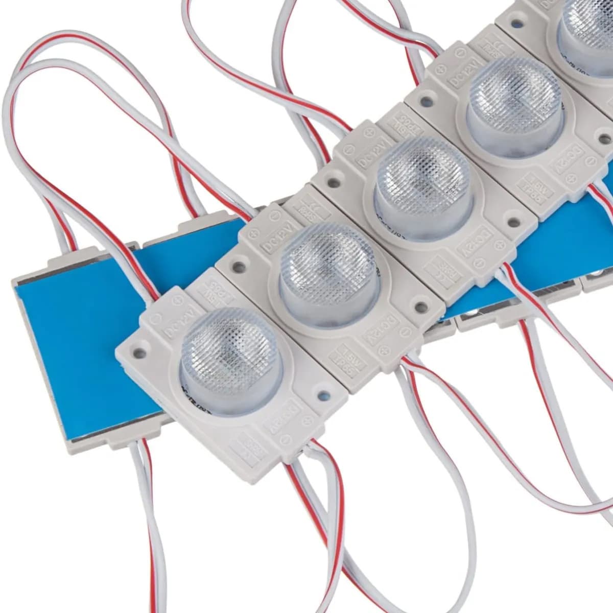 Single Lamp 12V Side Light Source Module Lens LED Module Advertising Sign Luminous Character Injection Waterproof Light Set Advertising Light