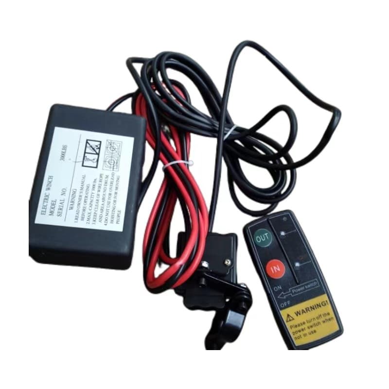 Factory Wholesale Price Electric Winch Control Box with Remote Control, High Quality