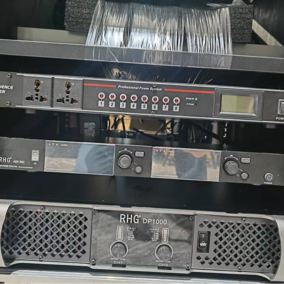 Cabinet-Mounted Mixer, Home KTV Party Audio Mixer, Amplifier Set, Commercial Mixer
