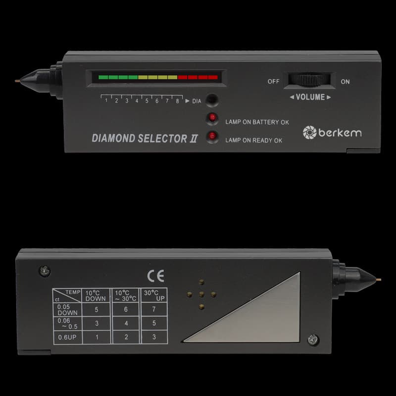 Diamond tester pen/diamond tester/diamond thermal conductivity meter/diamond identifier for hardness testing, battery not included.