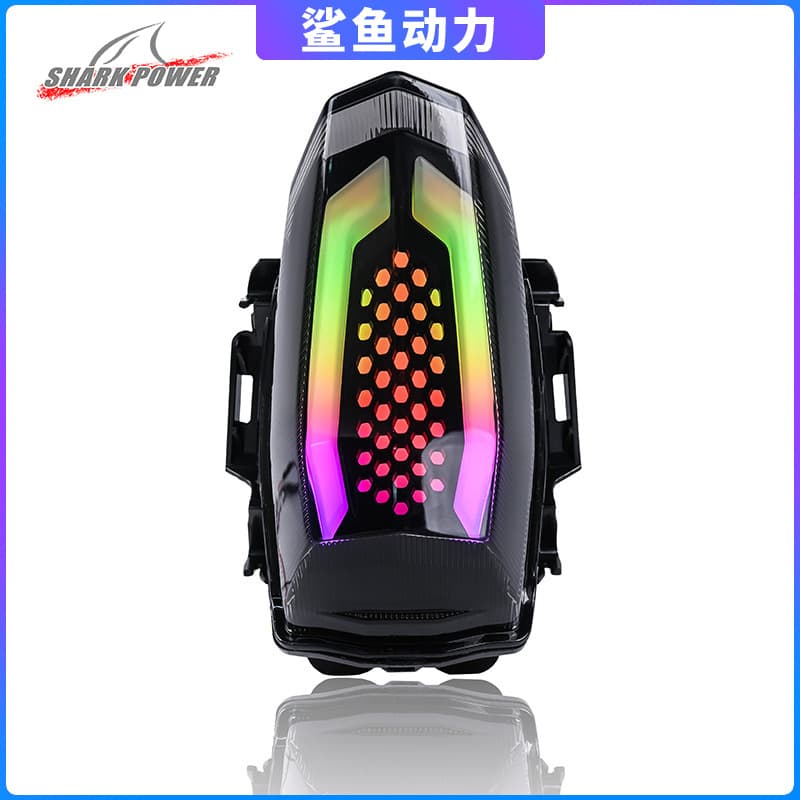 Wholesale Motorcycle Tail Light for Yamaha R15 v3 v4 Modified RGB Rear Tail Light Turn Signal Brake Running Light