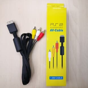 PS2 AV Cable for PS2/PS3 Console AV Video Cable PS2 RGB HD Cable PS2 AV Cable 1.8M