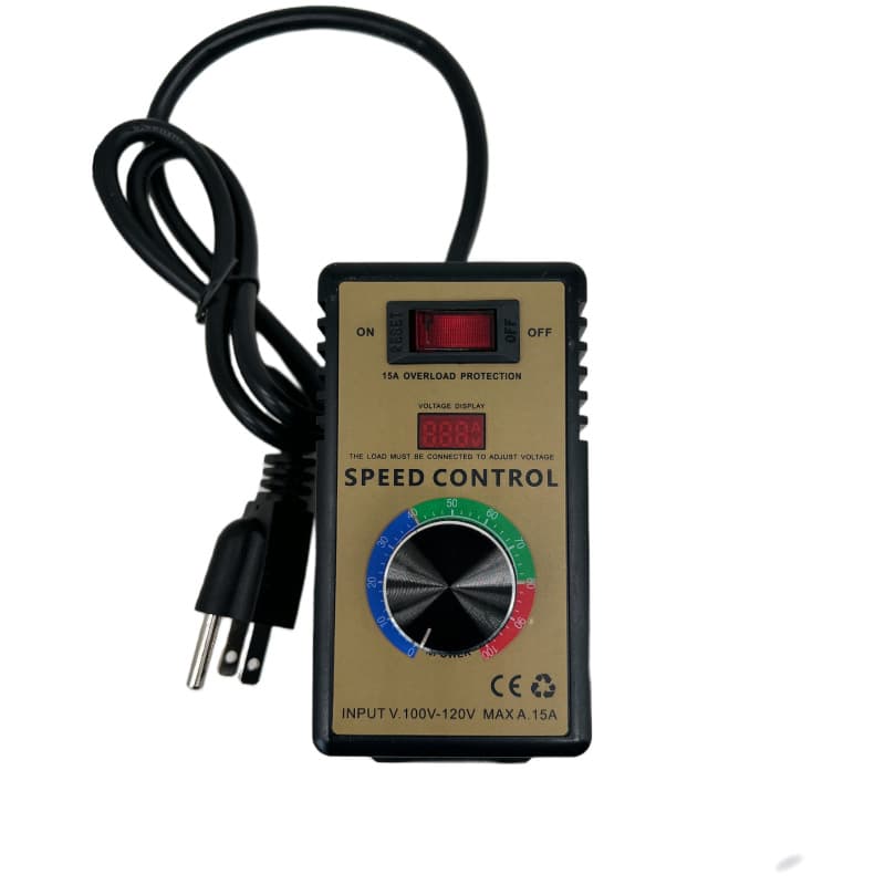 110V/120V 15A Overload Protection US Gauge Fan Angle Grinder Blower Hand Electric Drill Speed Control Controller