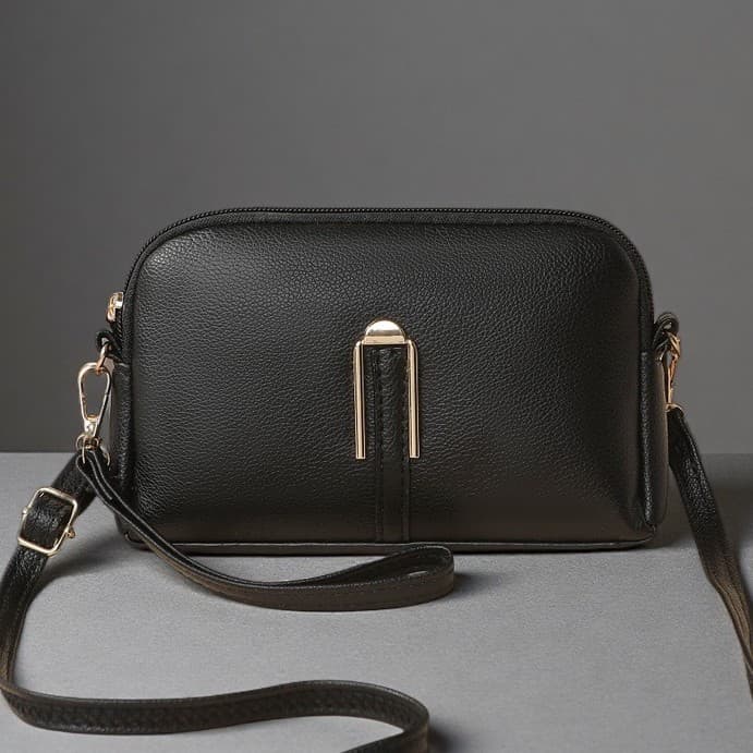 2025 New Crossbody Bag for Women Small Soft Leather Elegant Mom Shopping Small Wallet Commute Handheld Minimalist Phone Bag