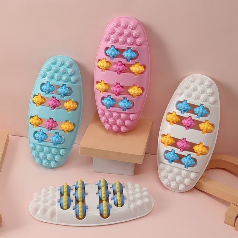 Home Foot Massager with Kneading Rollers to Stimulate Acupoints, Health-Conscious Relief for Soles and Pressure Points