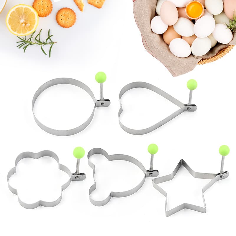 430 stainless steel egg frying mold, poached egg pancake mold, egg frying ring