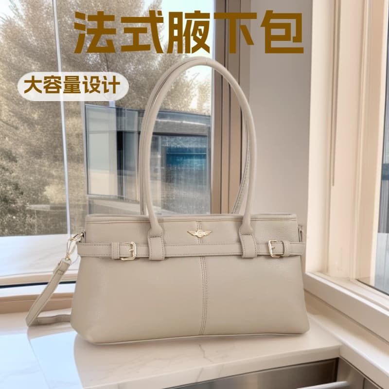 2026 New Premium Pebble Grain Handbag for Women, Fashionable Versatile Crossbody Bag, Light Luxury Commuter Shoulder Bag
