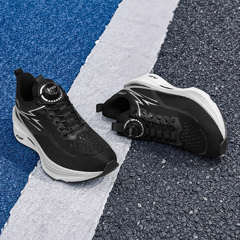 Professional Carbon Plate Running Shoes for Men, Teenagers, Middle School Students, and Older Kids - Ultra-Light, Shock-Absorbing, Energy-Return Athletic Shoes 863