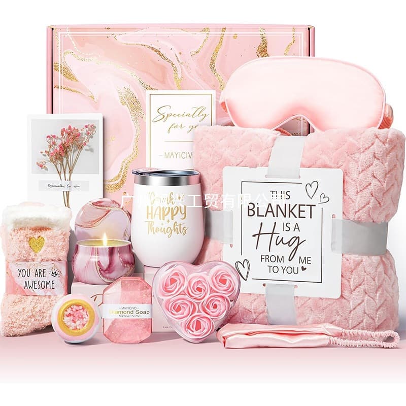 Factory Stock Amazon Hot Selling Gift Set Birthday Gift Women's Gift Set All in One Gift Set