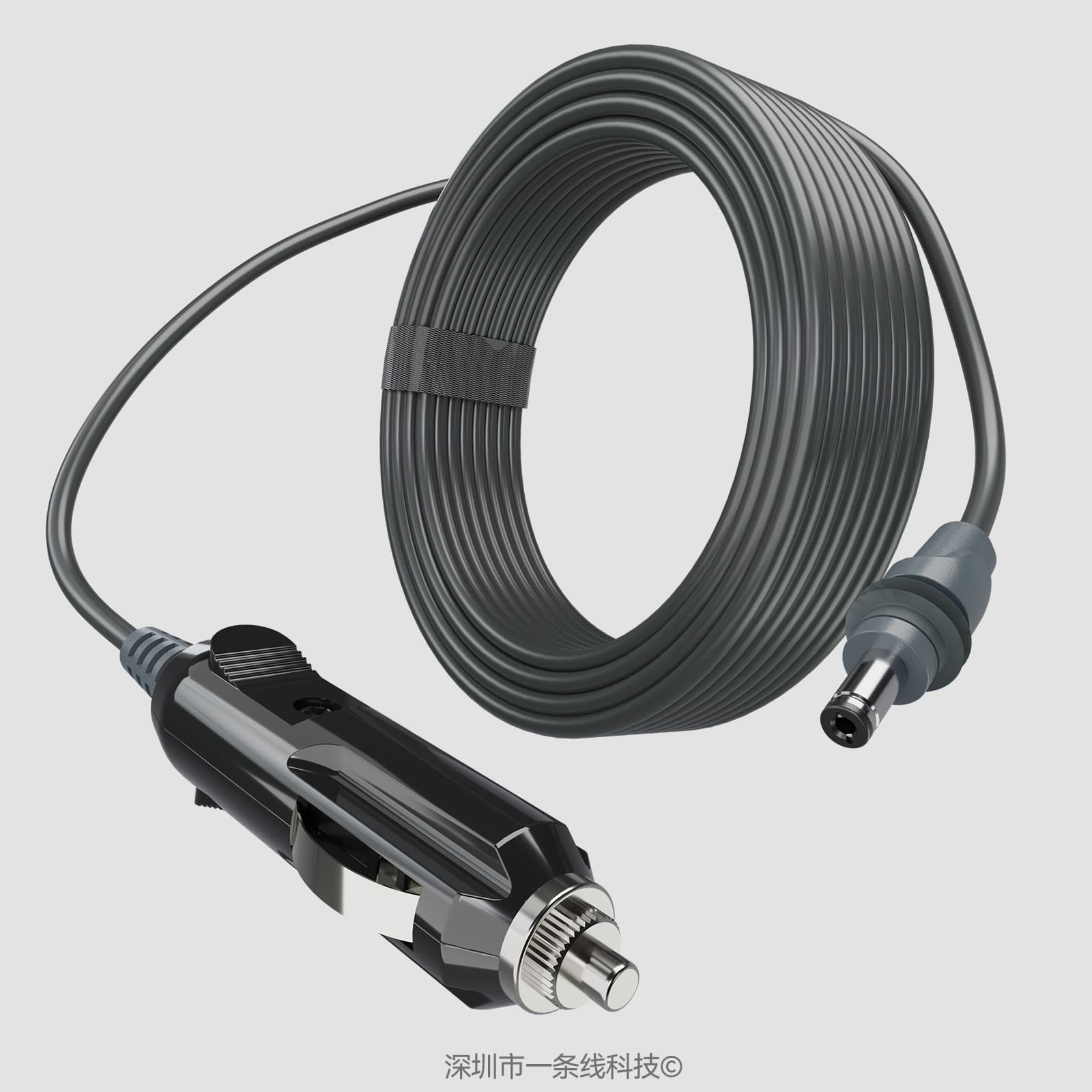 Cross-border Hot-Sale 2nd Gen Star Link 18AWG DC Connector Equipment Car Charger Cigarette Lighter Charging Cable Vehicle Power Cable