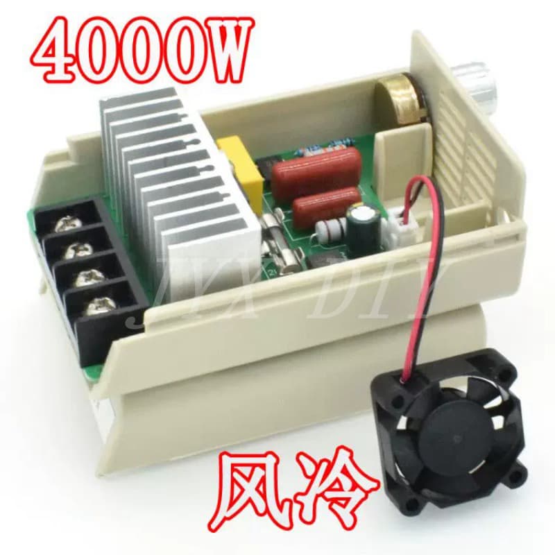 Single-phase 220V AC motor speed regulator fan fan speed switch dimming temperature control silicon controlled voltage regulator
