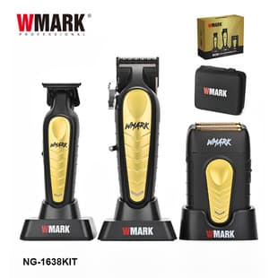 WMARK Hair Clipper Set Electric Trimmer Rechargeable Hair Clipper for Barbershop Export NG-1638 KIT