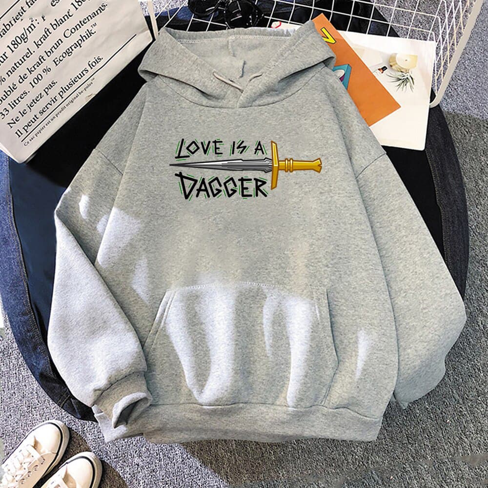 Loki Love Is Dagger Hoodies Print Men's Women's Long Sleeve