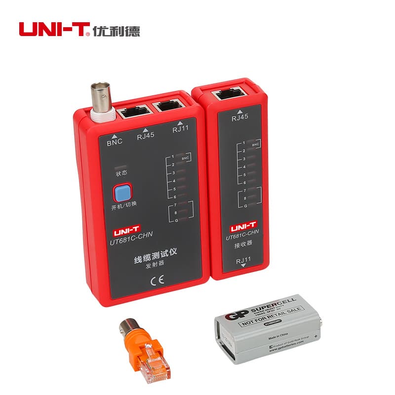 UNI-T Network Cable Tester UT681L/UT681C/UT681HDMI Wire Tracker Cable Tester