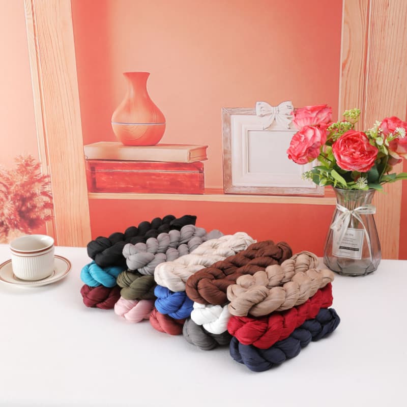 Cross-border Hot Item Home Birthday Party Decoration Voile Tablecloth Wedding Photo Background Prop Table Runner Crinkle Cloth