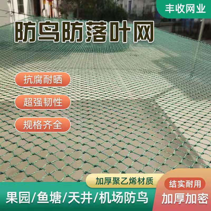 New Material Bird Netting for Chicken Farming Nylon Net Aquaculture Sky Net Fish Pond Orchard Greenhouse Climbing Net Polyethylene Protective Net