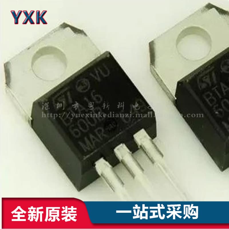 BTA16-600B Through-Hole TO-220 Triac 16A/600V 16-600 BTA16-600C