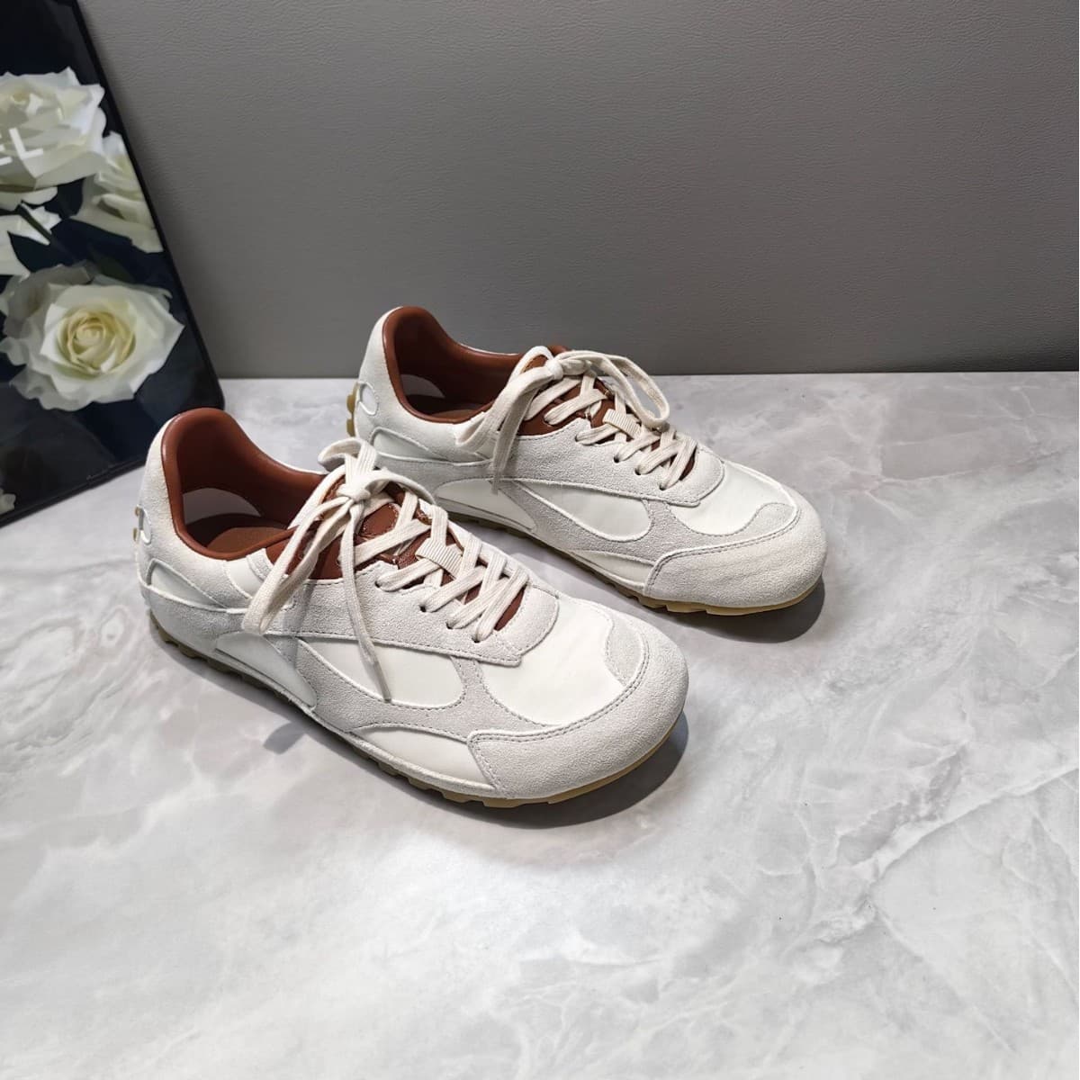 Summer New Men's and Women's Fashion Casual Sports Shoes Mesh Breathable Retro Orbit German Training Shoes Agassi Shoes