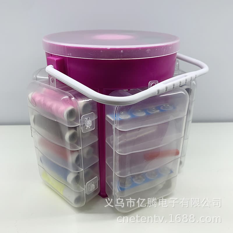 Factory Direct 210PCS Sewing Box TV Sewing Box 210 Pc Sewing Kit Set Sewing Set