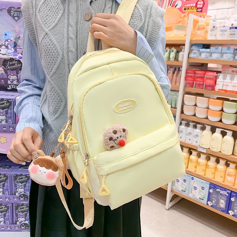 2023 New Mini Backpack, Versatile, Suitable for College Students, Women's Commuter Bag, Mommy Bag, Ladies' Travel Backpack