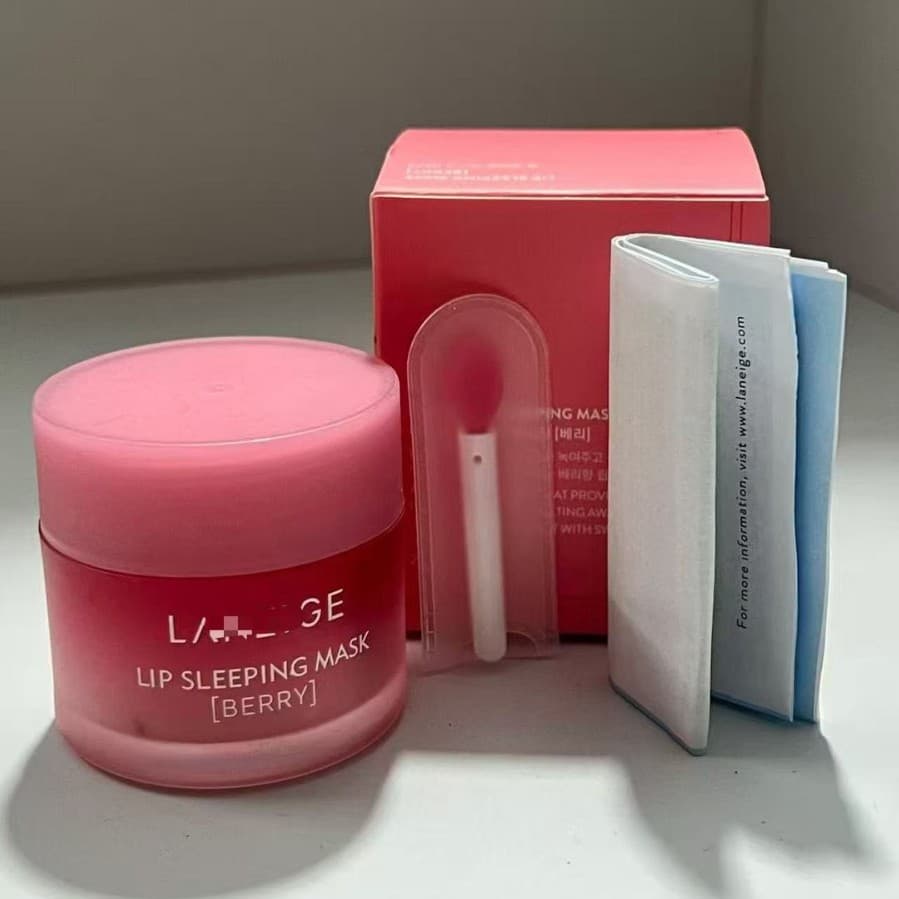 Cross-border Recommendation Lanjia Strawberry Lip Mask 20g Lip Repair
