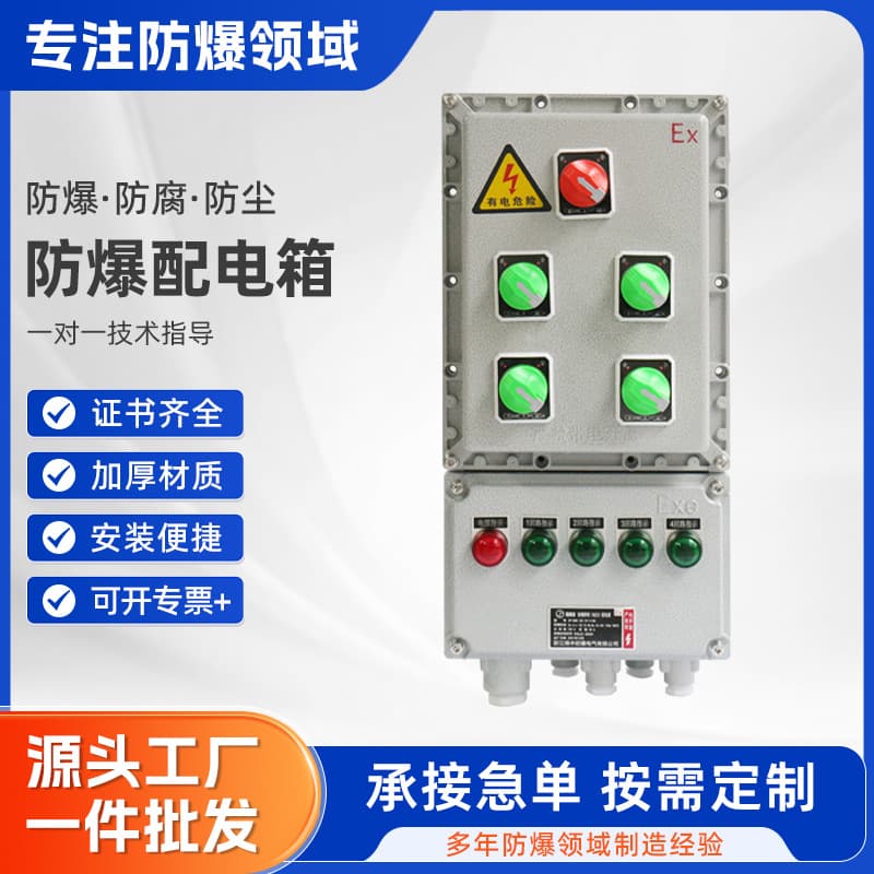 Explosion-proof power lighting distribution, lighting control maintenance, power socket box, positive pressure switch, electric control cabinet, stainless steel