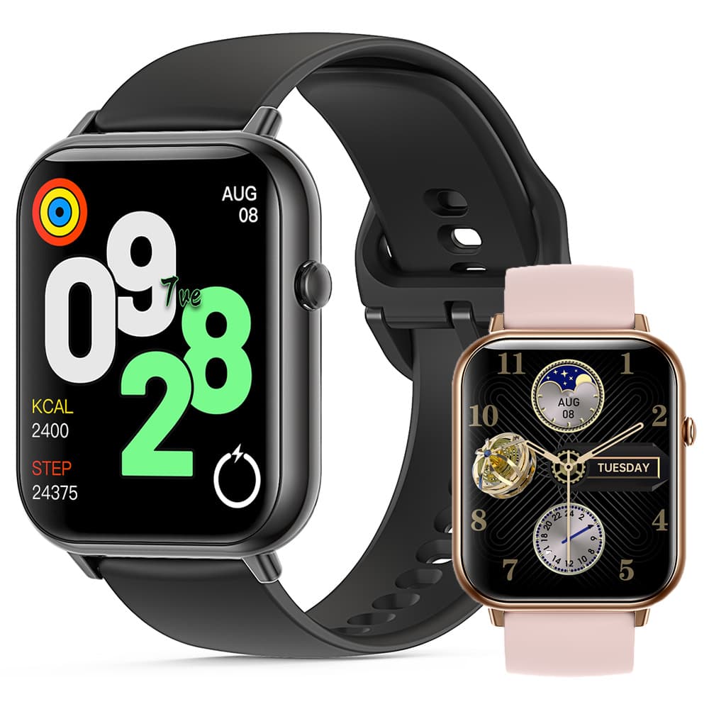 Cross-border Q19MAX Smart Watch with Heart Rate and Blood Oxygen Monitoring, Bluetooth Call, IP68 Waterproof Sports Watch