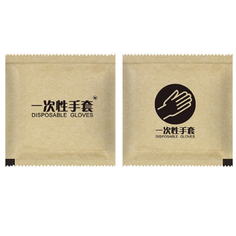 Disposable Gloves Individually Packed Food Grade Catering Kraft Paper Packaging for Fried Chicken Hamburger Shops and Lobster Takeaway Special