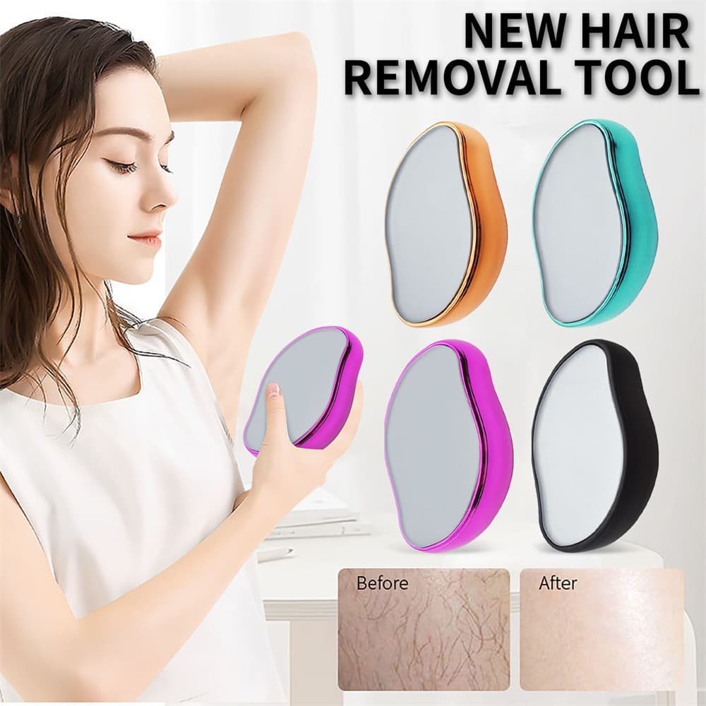 New Cross-Border Glass Hair Remover Exfoliator Home Beauty Tool Physical Hair Removal