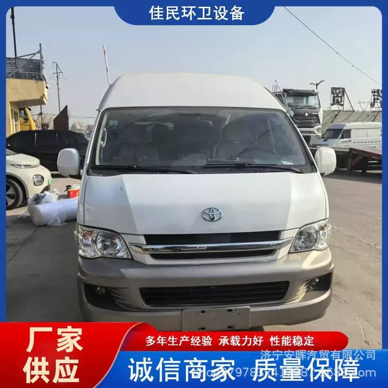 Cross-border direct sales Toyota Hiace 14-seater medium tourism business reception bus electric door comfortable cabin