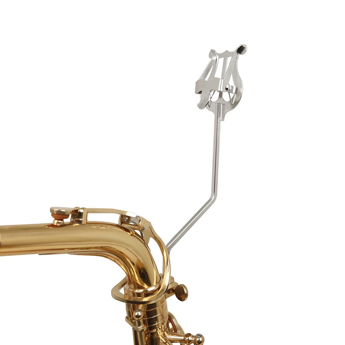 Alto Saxophone Music Stand Portable Music Score Clip Short Travel Music Score Clip Slide Buckle Adjustable Music Score Bracket