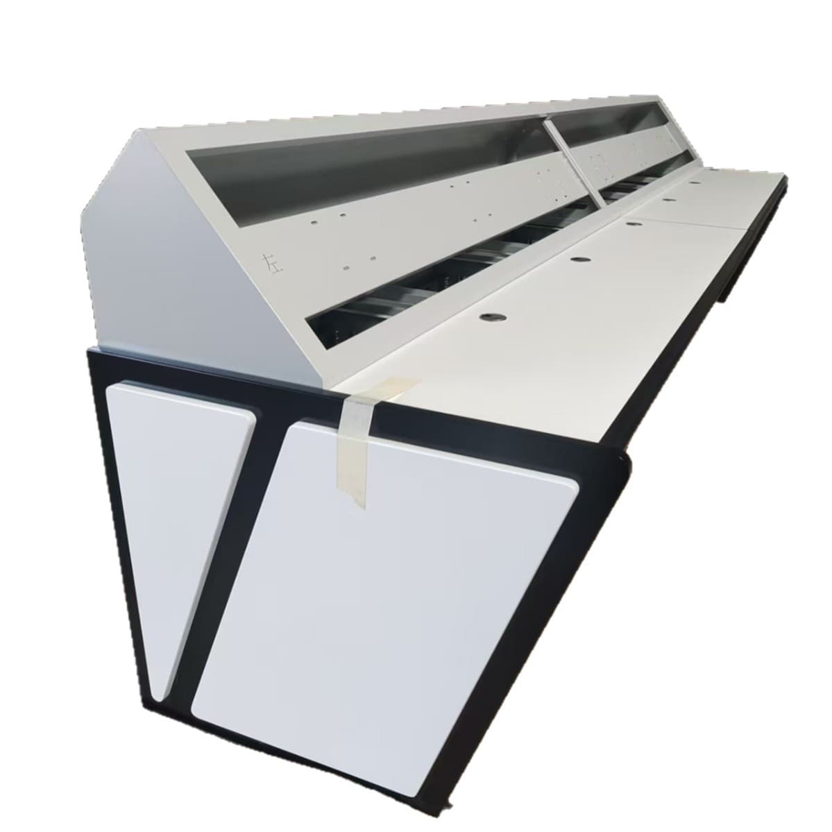 Steel-Wood Composite Fireproof Cold-Rolled Steel Plate Highway Command Center Monitoring Room Console, Monitoring Console Manufacturer