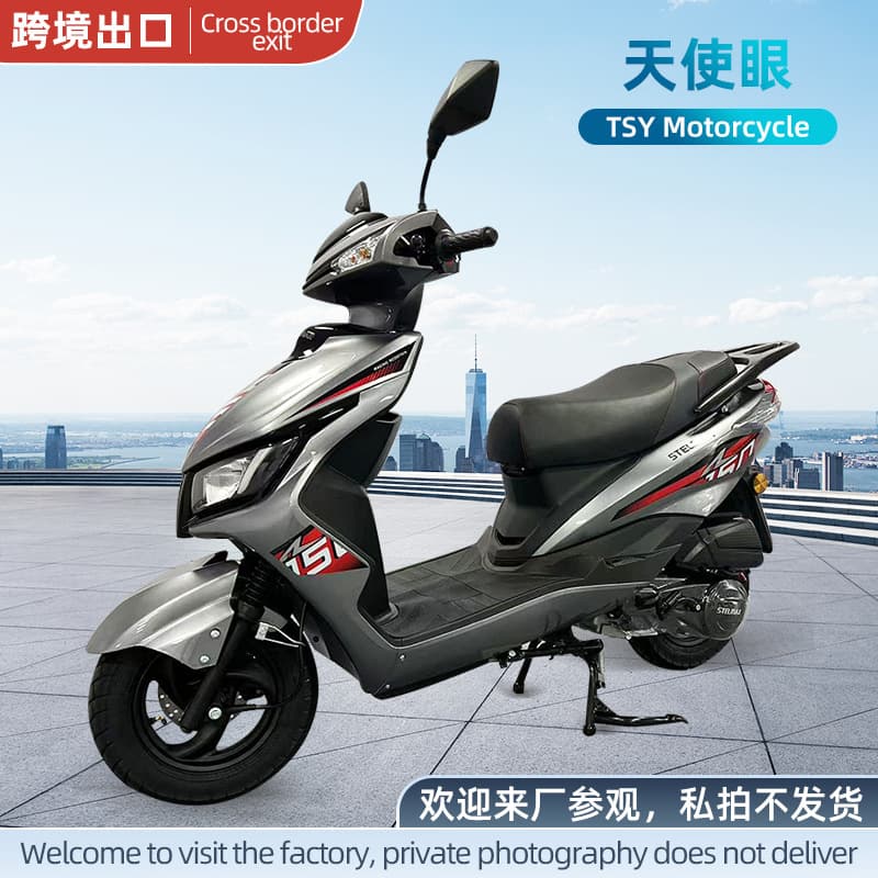 Cross-border Export Angel Eye Adult Oil Motorcycle Two-Wheel Fuel Motor Scooter Gas Motorcycle